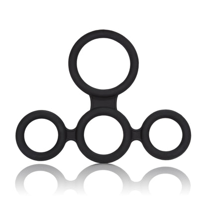 CalExotics Big Man's Spreader – Four-Point Erection Enhancement System – Black