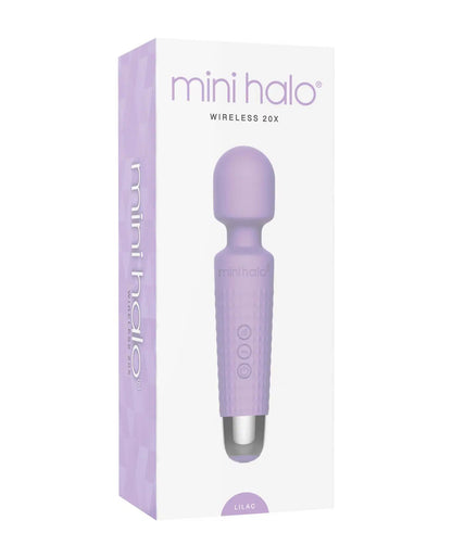 Viben Mini Halo Lilac Wand Massager – Rechargeable, Multi-Speed, Waterproof