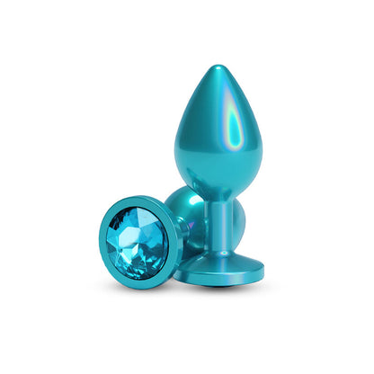 NS Novelties Rear Assets Iridescent Teal Anal Toy – Medium – Teal
