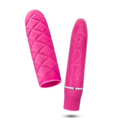 Blush Cozi Mini Vibrating Silicone Toy - Fuchsia