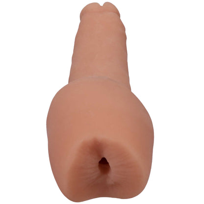 Doc Johnson Natalie Mars Signature Cock with Penetrable Ass - Realistic - Vanilla