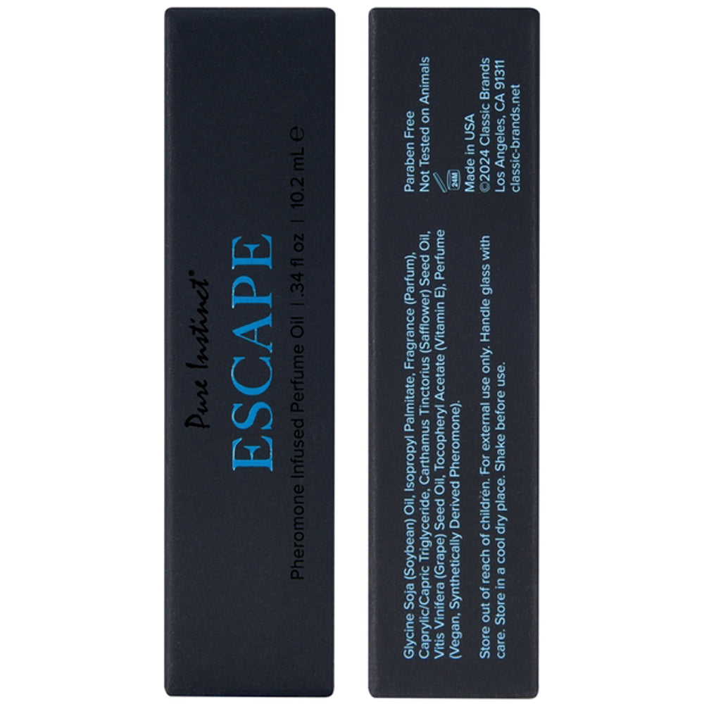 Pure Instinct Pheromone Perfume Oil Escape – Seductive Fragrance
