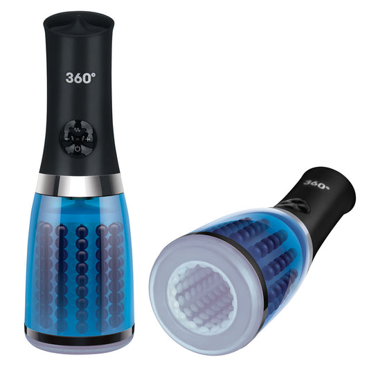 Zolo 360 Rotating Male Stimulator with 7 Patterns and 5 Speeds - Blue