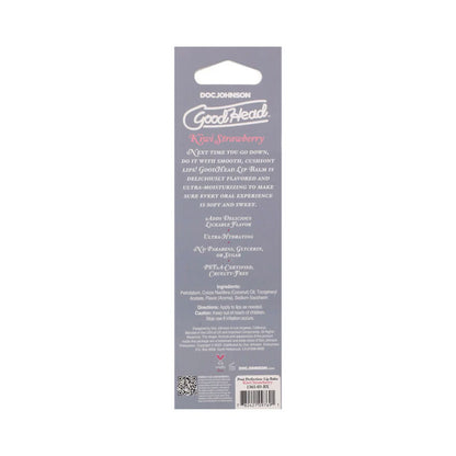 Goodhead Pout Perfection Lip Balm - Kiwi Strawberry - 0.50oz