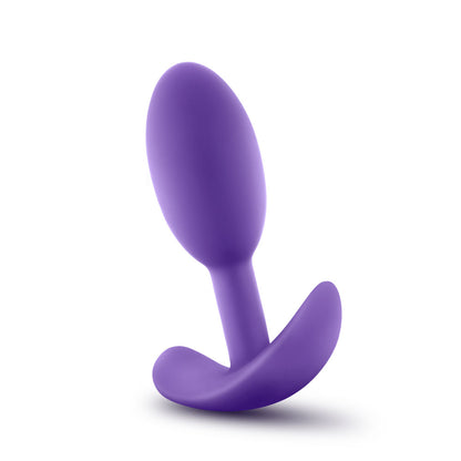 Luxe Wearable Vibra Slim Plug - Small - Purple - Silent Vibrations