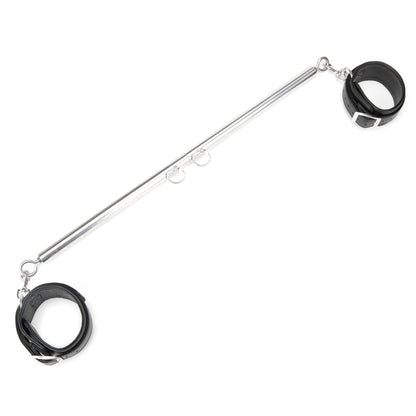 Electric Novelties Expandable Spreader Bar Set – 24 to 36 Inches with Detachable Leatherette Cuffs