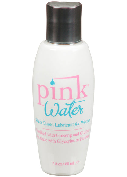 PINK Water Based Lubricant for Women - Aloe Vera & Ginseng - 2.8 Oz
