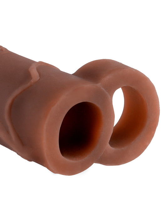 Fantasy X-Tensions Perfect 2-Inch Extension with Ball Strap - Brown