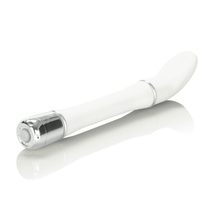 CalExotics Lulu Satin Scoop Vibe – Multi-Speed Personal Massager – White