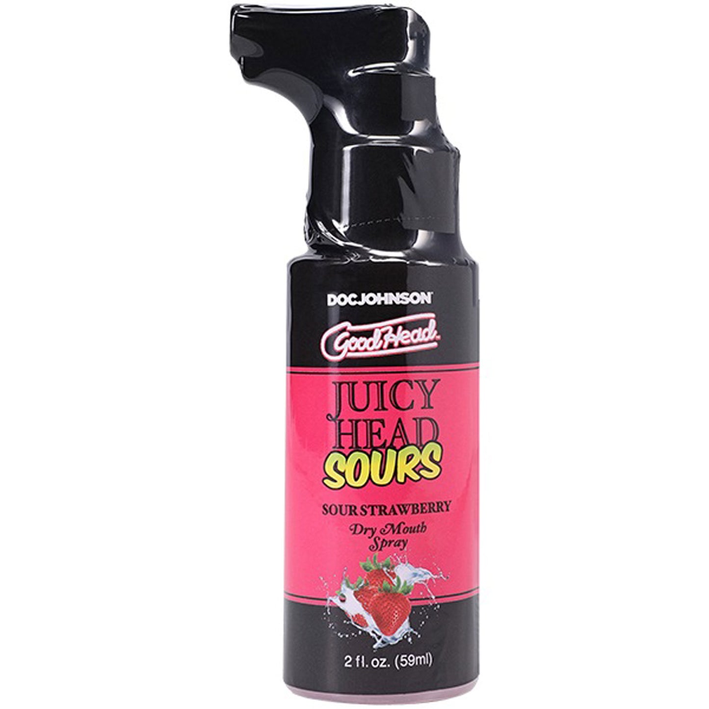Goodhead Juicy Head Dry Mouth Spray - Sour Strawberry - 2 Fl Oz
