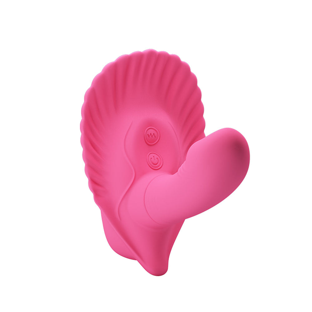 Pretty Love Fancy Clamshell G-Spot Vibrator - Pink