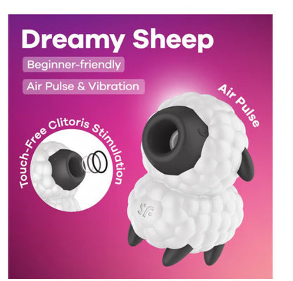 Satisfyer Dreamy Sheep Clitoral Stimulator – White