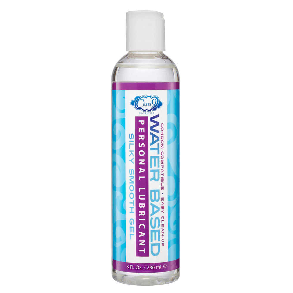 Cloud 9 Water Based Personal Lubricant 8 Fl. Oz – Paraben Free, Odorless, Colorless