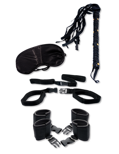 Pipedream Fetish Fantasy Series Bedroom Bondage Kit – Black