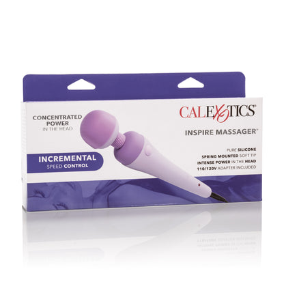 CalExotics Inspire Massager - High Intensity Waterproof Compact Massager - Purple