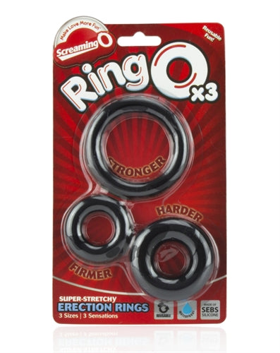 Screaming O Ringo X3 - Penis Ring - Black