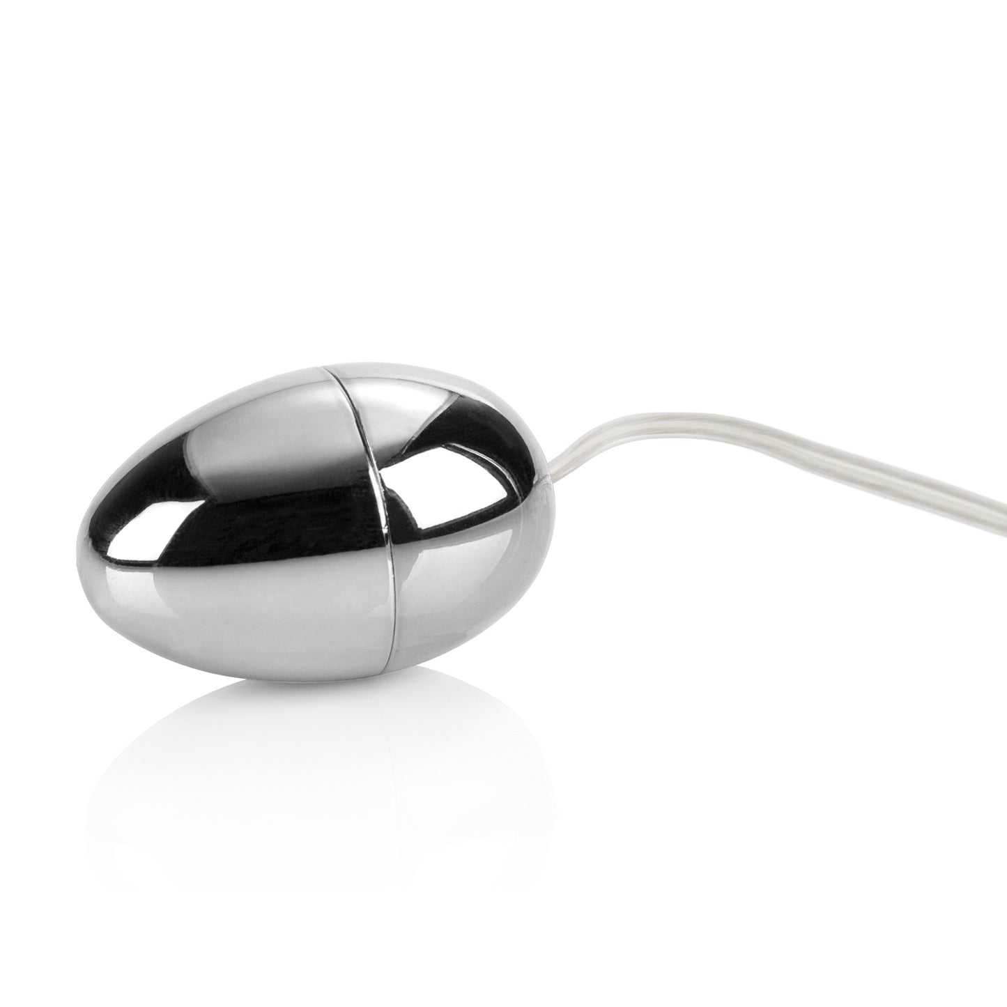 CalExotics Pocket Exotics Vibrating Egg – Silver – Multi-Speed