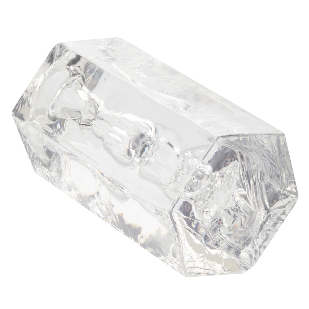 CalExotics Girls Girls Girls Farrah Masturbator – Clear, Soft and Stretchy Design