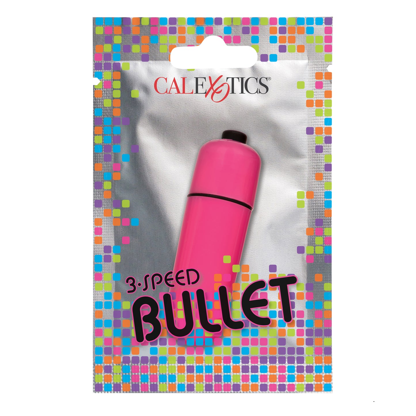 CalExotics Foil Pack 3-Speed Bullet Vibe – Pink