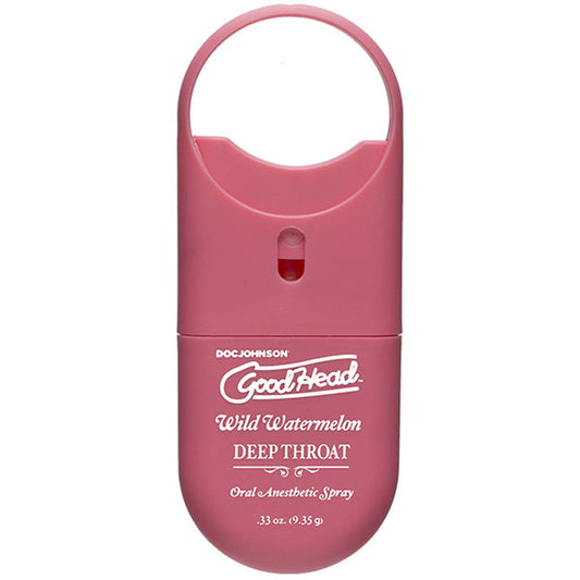 Goodhead Deep Throat Spray to-Go - Watermelon Flavor - 0.33 oz