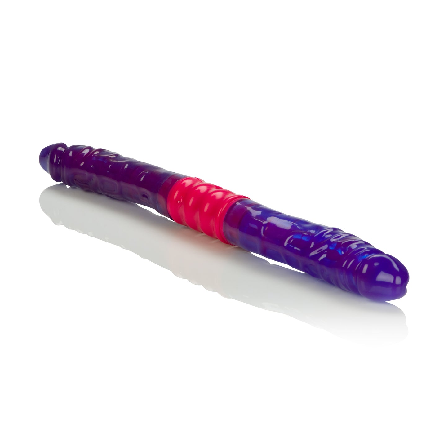 CalExotics Dual Vibrating Flexi Dong – Purple – Multi-Function