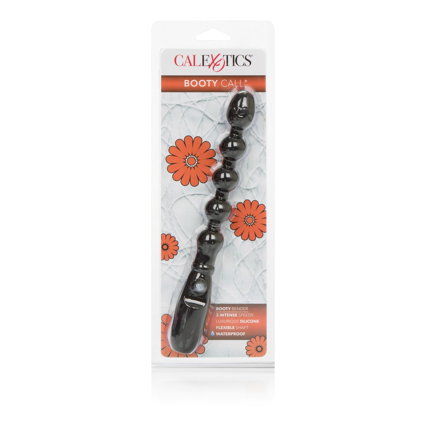 CalExotics Booty Bender Vibrator - Multi-Speed, Waterproof, Black