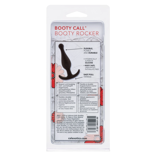CalExotics Booty Call Booty Rocker – Non-Vibrating Silicone – Black