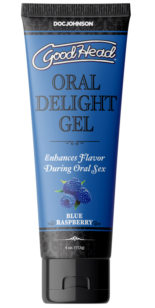 Goodhead - Oral Delight Gel - Blue Raspberry - 4 Oz.