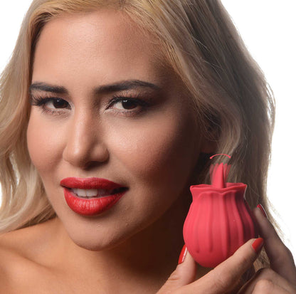 Bloomgasm Wild Violet Licking Clit Stimulator – Red