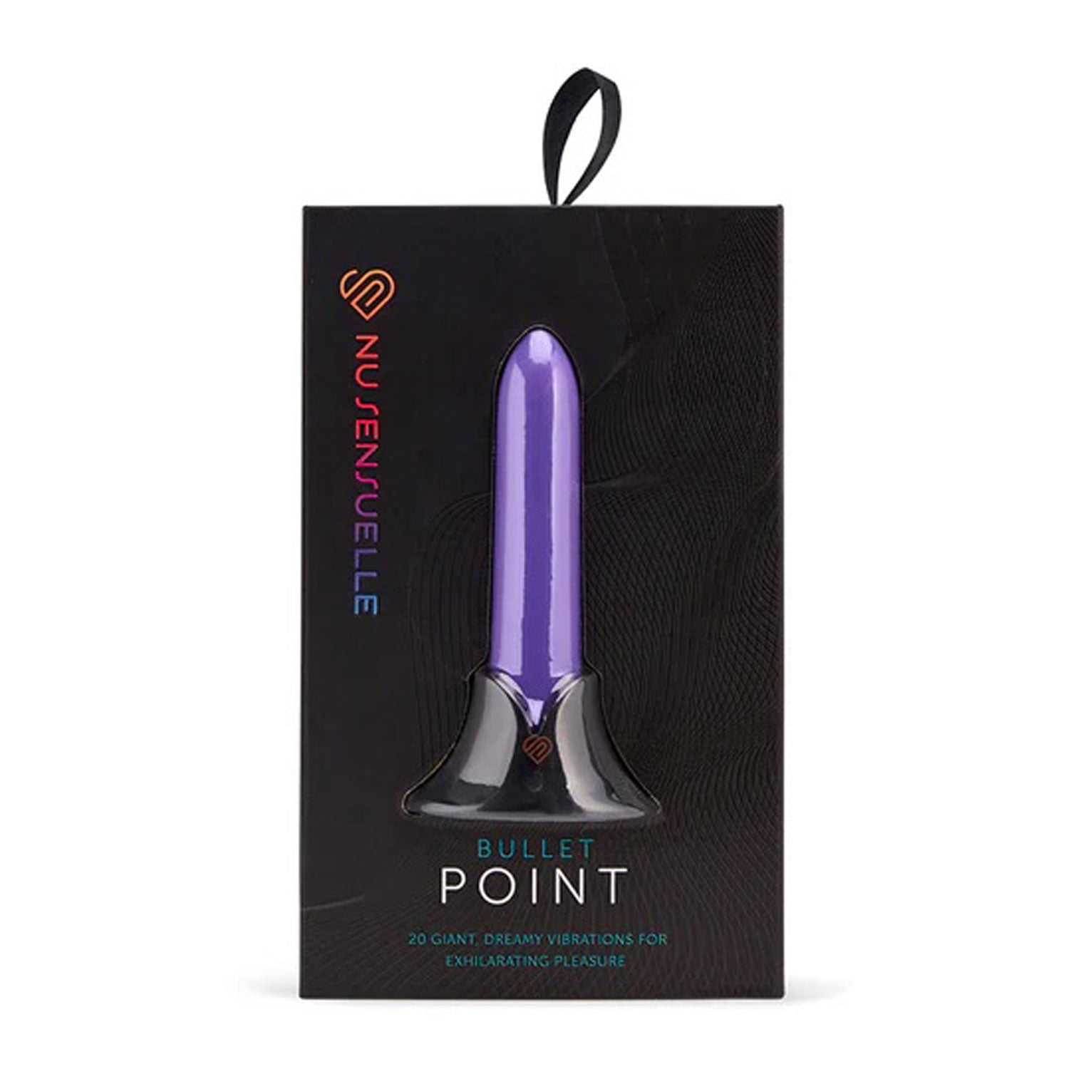 Nu Sensuelle Point Bullet - Multi-Speed Vibrating Bullet for Clitoral Stimulation - Purple