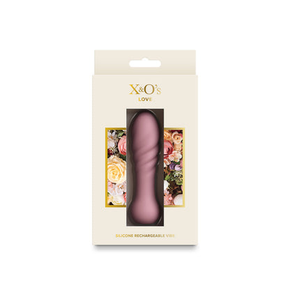 X & Os by NS Novelties Love Dusty - Rose Vibrator - Pink