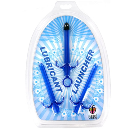XR Brands Lubricant Launcher Set of 3 – Blue