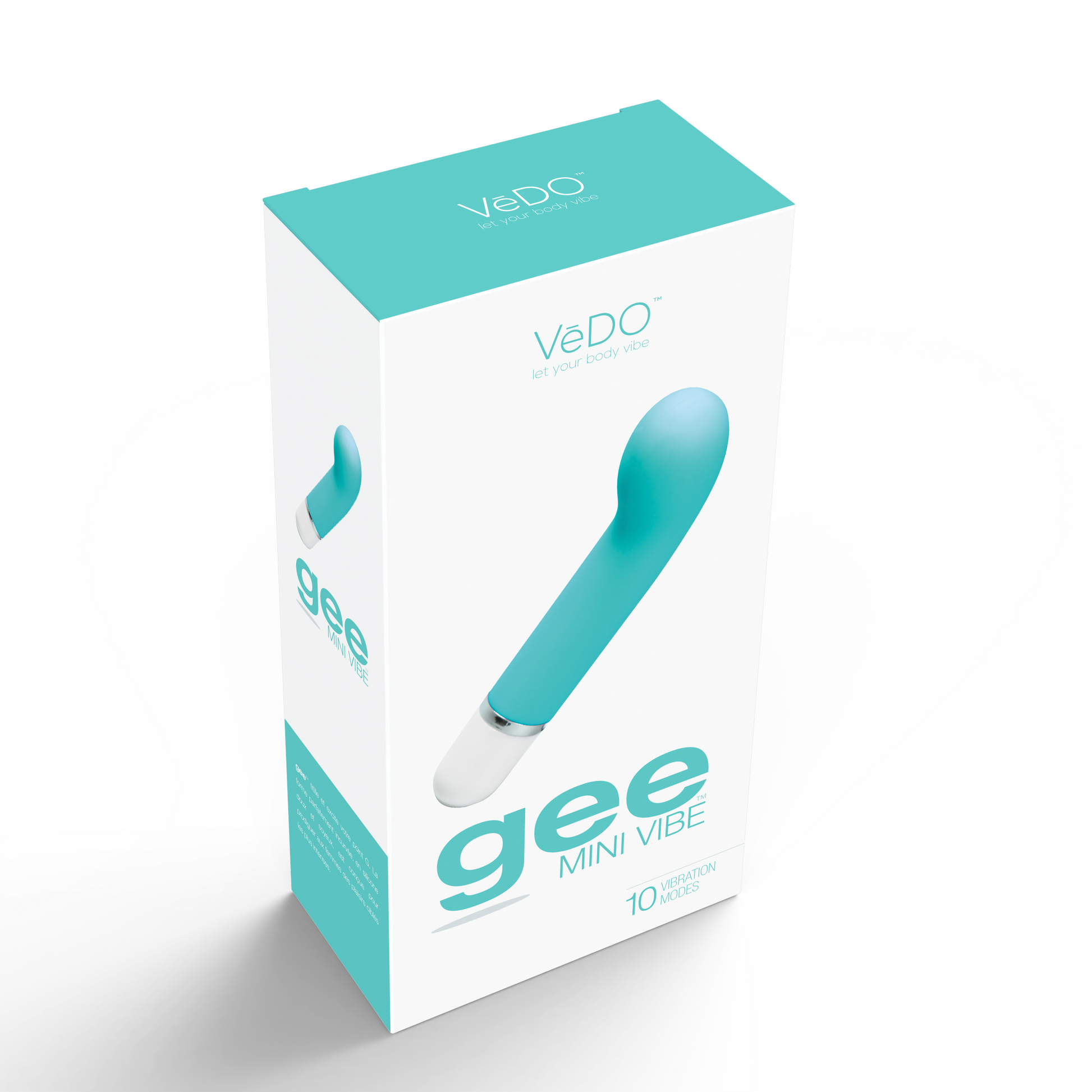 VeDO Gee Mini Vibe - Tease Me Turquoise G-Spot Vibrator