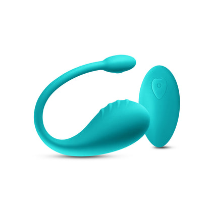 Inya Venus Teal Remote-Controlled Vibrator – Teal