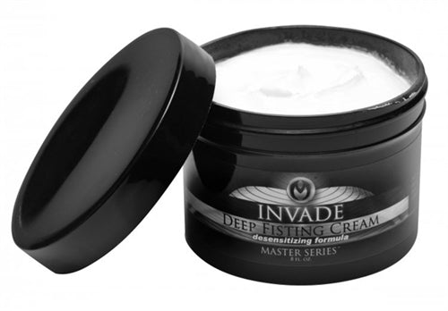 Invade Deep Fisting Cream 8 Oz – Ultra Lubricating Anal Cream – Black