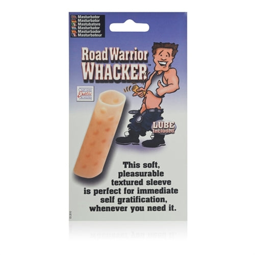 CalExotics Road Warrior Whacker Masturbator – Soft Textured Beige