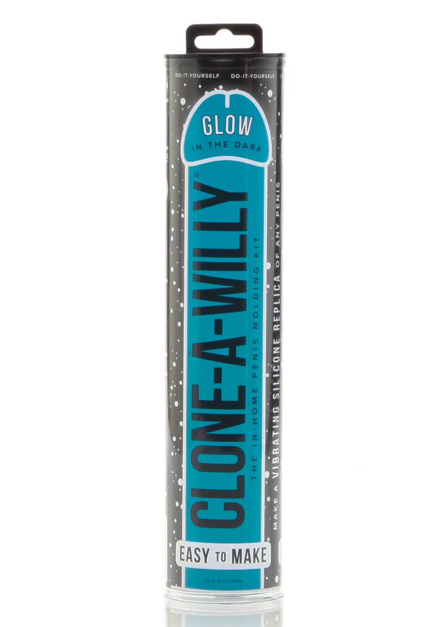 Clone-a-Willy Glow-in-the-Dark Kit - Blue - Homemade Dildo Kit with Vibrating Unit