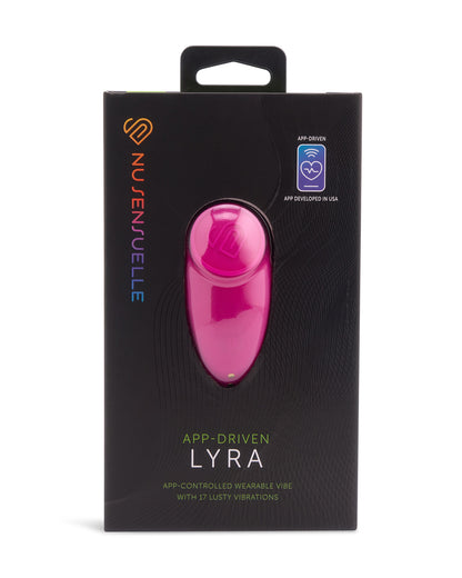 Nu Sensuelle Lyra Panty Vibe - App Driven Remote Control Vibrator - Magenta