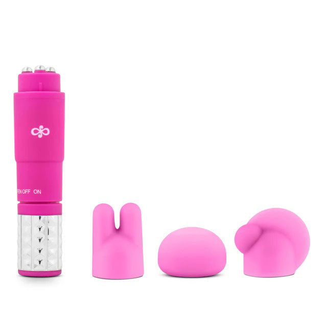 Blush Rose Revitalize Massage Kit - Multi-Function Vibrator - Pink