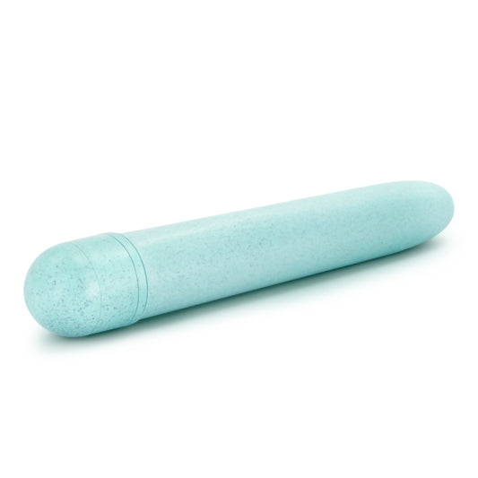 Gaia Eco Aqua Biodegradable Vibrator with Multi-Speed Functionality – Blue