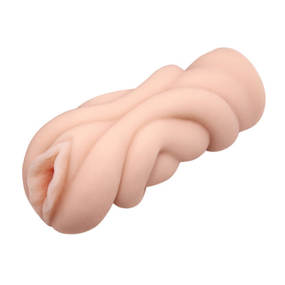 Pretty Love Crazy Bull Realistic Anime 3D Vagina Masturbator - Beige