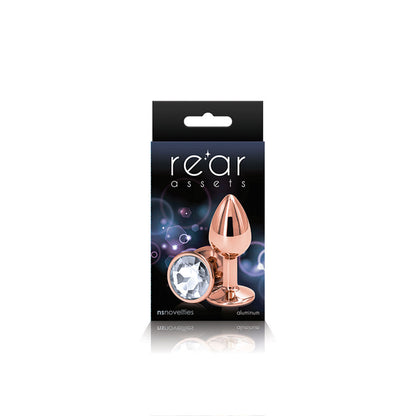 nsnovelties Rear Assets Small Anal Toy – Rose Gold