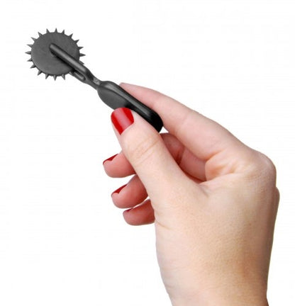 XR Brands Lil Devil Mini Sensation Wheel – Black – Compact Sensation Tool