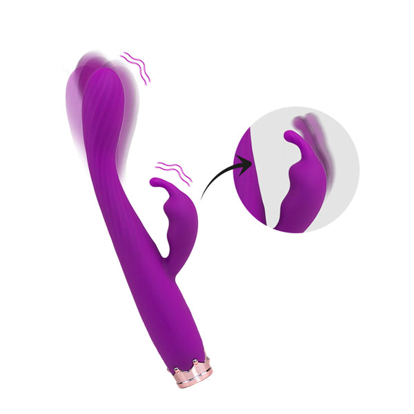 Camtoyz Cleo Vibrator - G-Spot, Rechargeable, Waterproof - Purple