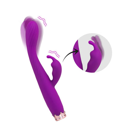 Camtoyz Cleo Vibrator - G-Spot, Rechargeable, Waterproof - Purple