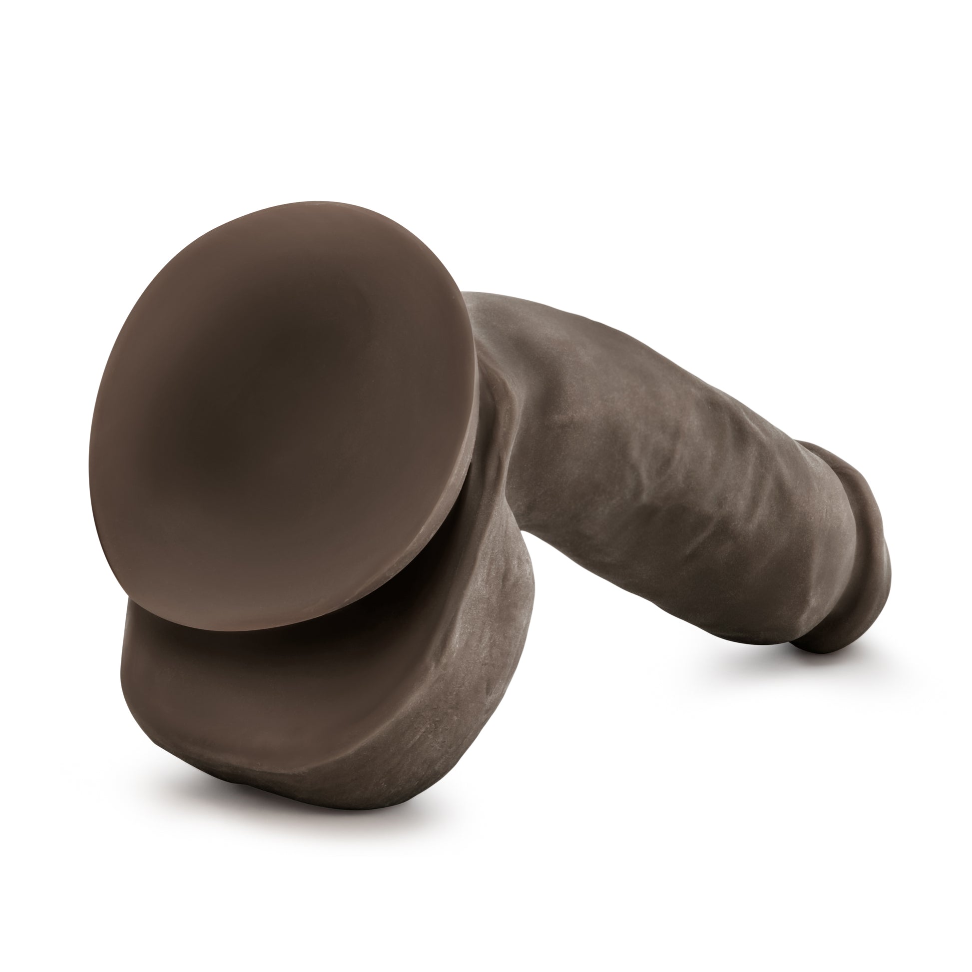 Blush Au Naturel Jerome Dildo – Realistic, Suction Cup, Harness Compatible, Brown