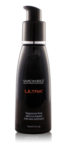 Wicked Ultra Silicone Lubricant - Long-Lasting Personal Lubricant - 2 Fl. Oz.