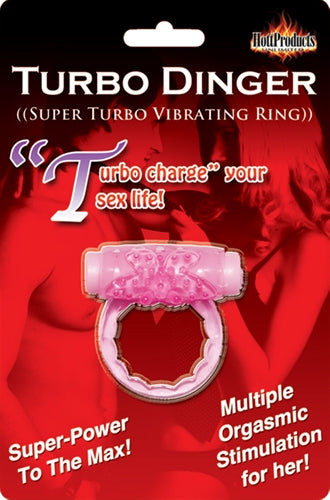 Humm Dinger Turbo Vibrating Cockring – Magenta