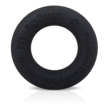 Screaming O RingO Ritz Cockring - Black, Ultra-Soft Liquid Silicone
