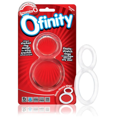 Ofinity Double Ring - Clear Erection Ring for Enhanced Performance